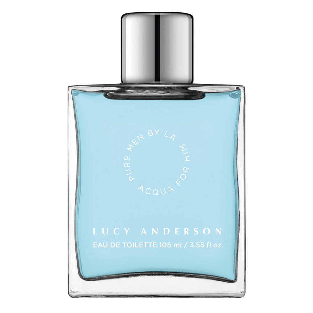 LUCY ANDERSON PURE MEN ACQUA  BY LA FOR HIM EDT X 105 ML.